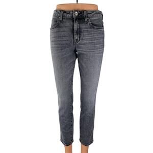 SLVRLAKE Women's Gray Mid Rise Skinny Ankle Jeggings Denim Jeans Pants Size 25